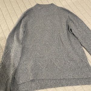 Heather gray sweater size M